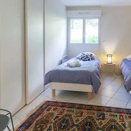 Apartment Charming & Bright Flat With Ac Garden 300m And Closed Garage - Benakey Cannes